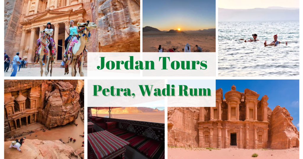 Jordan Tours: Explore Petra, Wadi Rum, and the Dead Sea