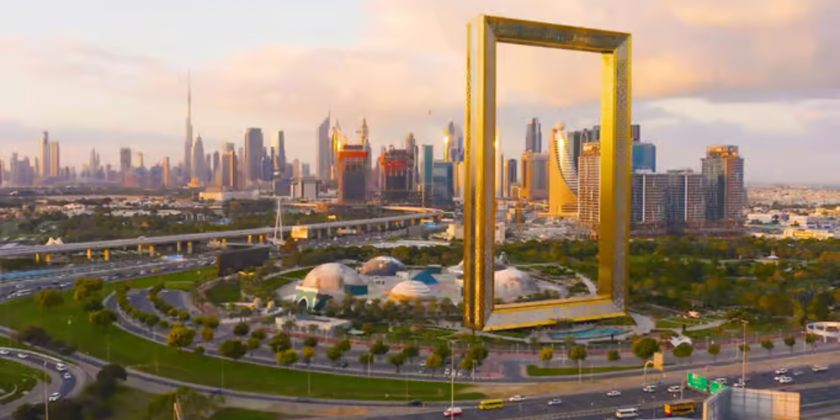 Dubai skyline travel