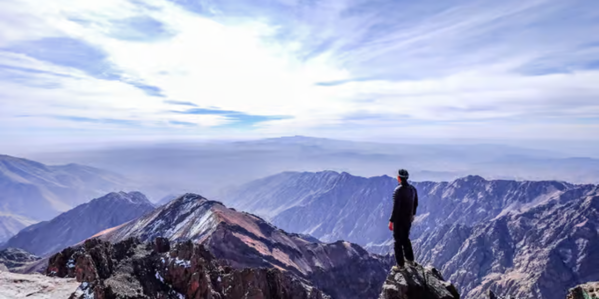 Atlas mountains hiking